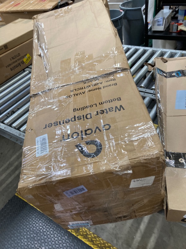 Photo 1 of ***DAMAGED-SELLING AS PARTS ONLY*** Avalon A4BLWTRCLR Bottom Loading Water Cooler Water Dispenser - 3 Temperature Settings - Hot, Cold & Room Water, Durable Stainless Steel Cabinet, Bottom Loading - UL/Energy Star Approved   ***USED, SOME SCUFFS/SCRATCHES
