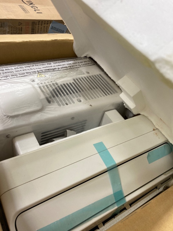 Photo 1 of ***PARTS ONLY***- Midea 12,000 BTU U Shaped Smart Inverter Window Air Conditioner - Cools 550 Sq Ft, Ultra Quiet with Open Window Flexibility - Alexa/Google Assistant Compatible - 35% Energy Savings, Remote (Updated)