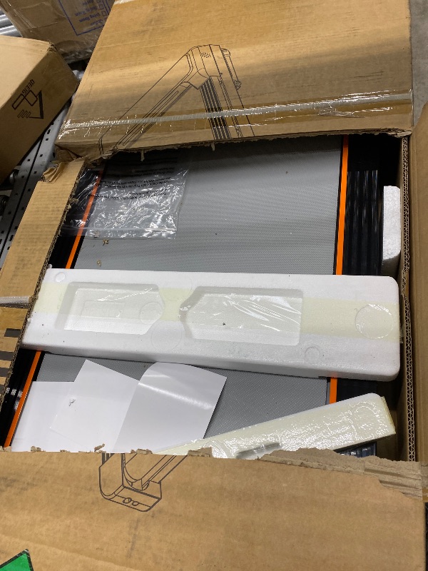 Photo 1 of ***IMAGE FOR REFERENCE**WELLFIT Walking Pad with Handle Bar, 10% Incline Treadmill with 350LBS Weight Capacity, Foldable Treadmill for Home Small Spaces, 3.0 HP 6.2 MPH 36"x16" Running Area, Easy to Move, Upright Placement