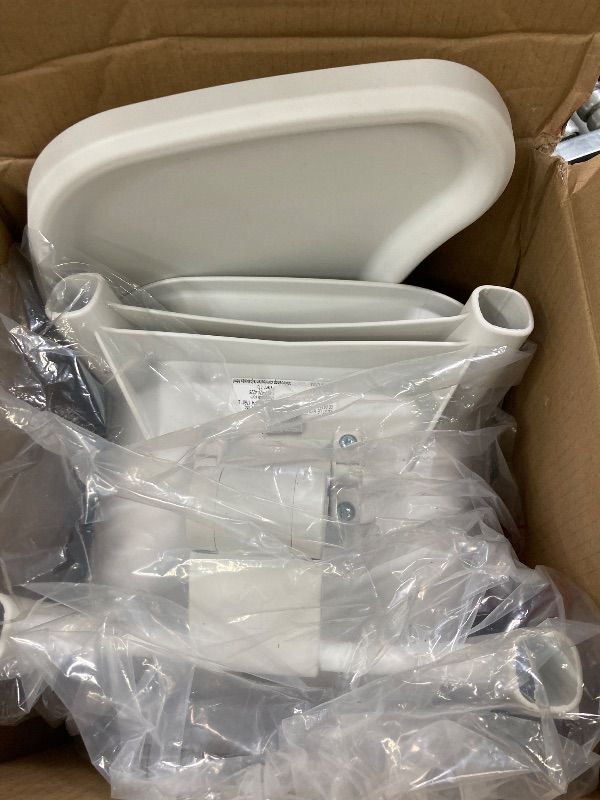 Photo 1 of ***MISSING LEGS -SELLING AS INCOMPLETE PARTS ONLY*** Chicco Zest LE 4-in-1 Folding High Chair, Feeding Chair, Toddler Chair and Youth Stool, Multi-Use Easy Clean High Chair, Crema/White