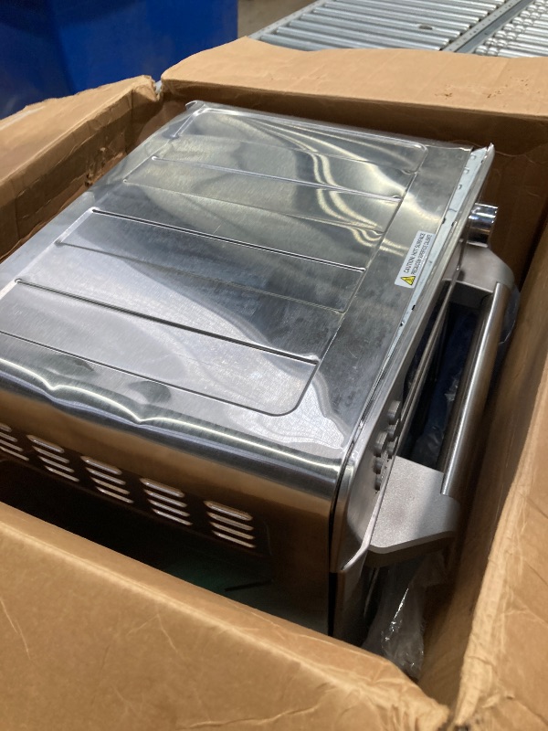 Photo 1 of ***PARTS ONLY*** COSORI Smart 12-in-1 Air Fryer Toaster Oven Combo, Airfryer Convection Oven Countertop, Bake, Roast, Reheat, Broiler, Dehydrate, 75 Recipes & 3 Accessories, 26QT, Silver-Stainless Steel