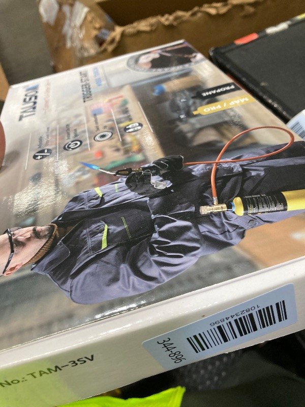 Photo 1 of TAUSOM Propane Torch Hose Kit, Mapp Gas Torch Heat 3600? Map Gas Torch Kit Trigger Start & Heat Adjustment, Soldering Welding Torch Fuel by MAPP, Map/Pro,Propane(Includes Cylinder Clip)
