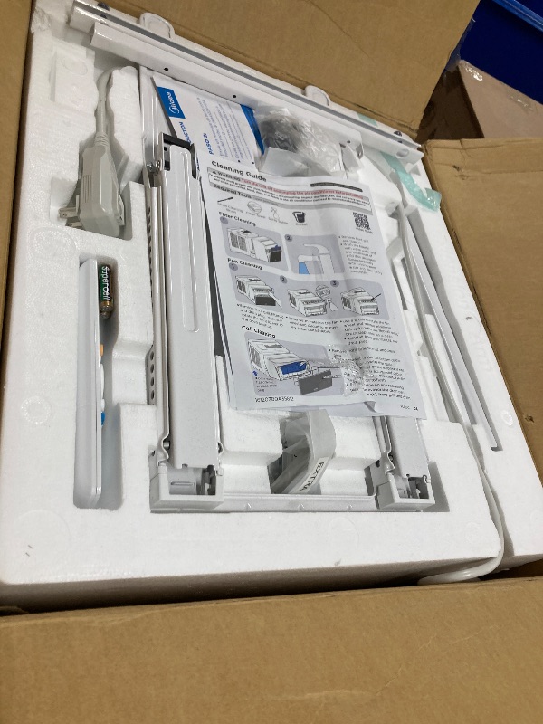 Photo 1 of ***PARTS ONLY***Midea 8,000 BTU U Shaped Smart Inverter Window Air Conditioner - Cools 350 Sq Ft, Ultra Quiet with Open Window Flexibility - Alexa/Google Assistant Compatible - 37% Energy Savings, Remote (Updated)