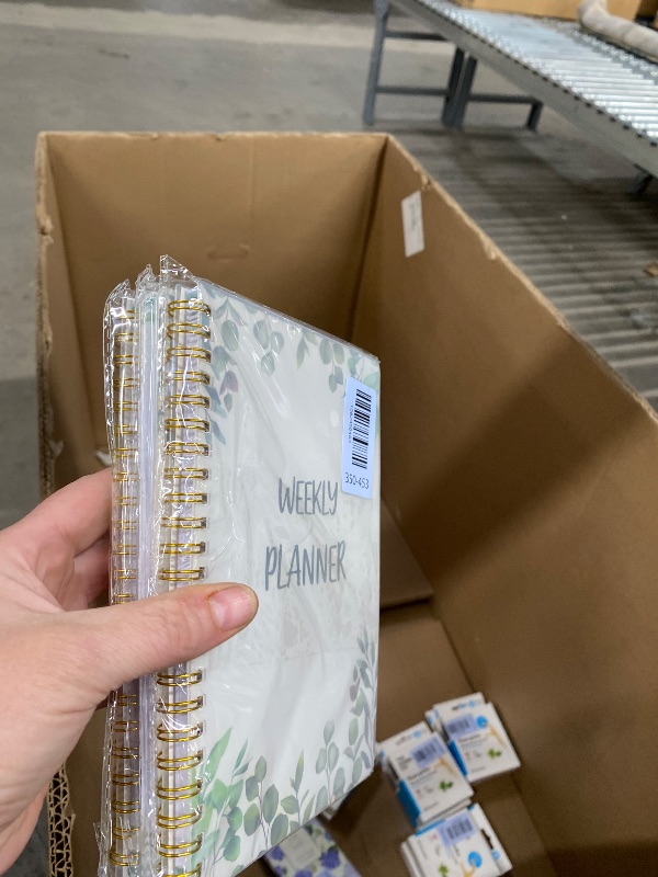 Photo 1 of **3 PACK--Undated Weekly Planner, Weekly To Do List Notebook with Goal & Habit Tracker Organizer, A5 5.8" x 8.0" Weekly Planner Notebook with Spiral Binding for Men or Women