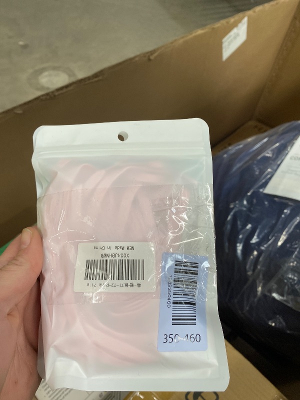 Photo 1 of **2 packs, one pack off white and one pack pink**Neo-wows Elastic Shoe Laces, 2 Pairs No Tie Stretch Shoelaces for Sneakers, Slip On Laces for Kids & Adults
