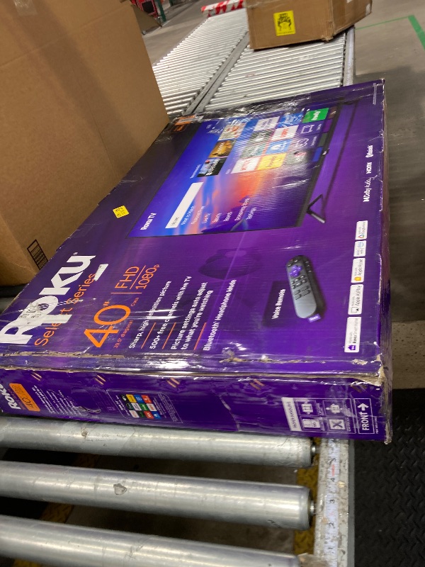 Photo 1 of ***no return***no returns we do not accept returnsRoku Smart TV 2026 – 40-Inch Select Series, 1080p Full HD TV – Roku TV with Voice Remote – Flat Screen LED Television with Wi-Fi for Streaming Live Local News Sports & Movies, Bluetooth Headphone Mode