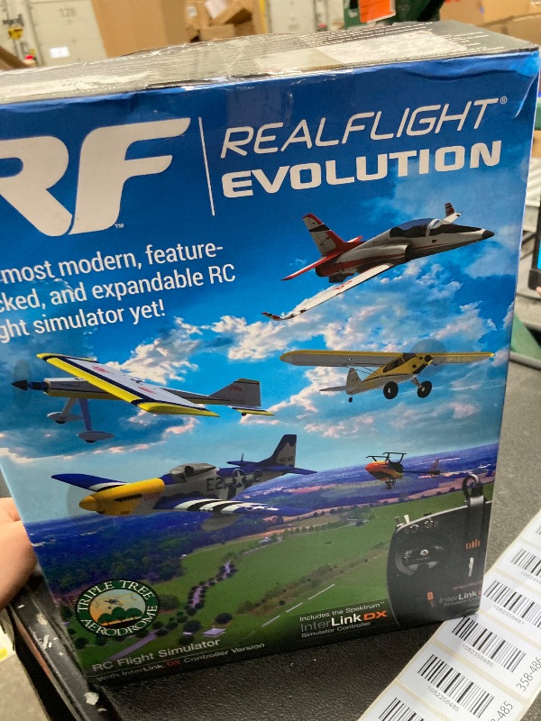 Photo 1 of ***Missing card to use***REALFLIGHT Evolution RC Flight Simulator Software with Interlink DX Controller Included RFL2000 Air/Heli Simulators Compatible with VR headsets Online Multiplayer Options***Missing card to use***