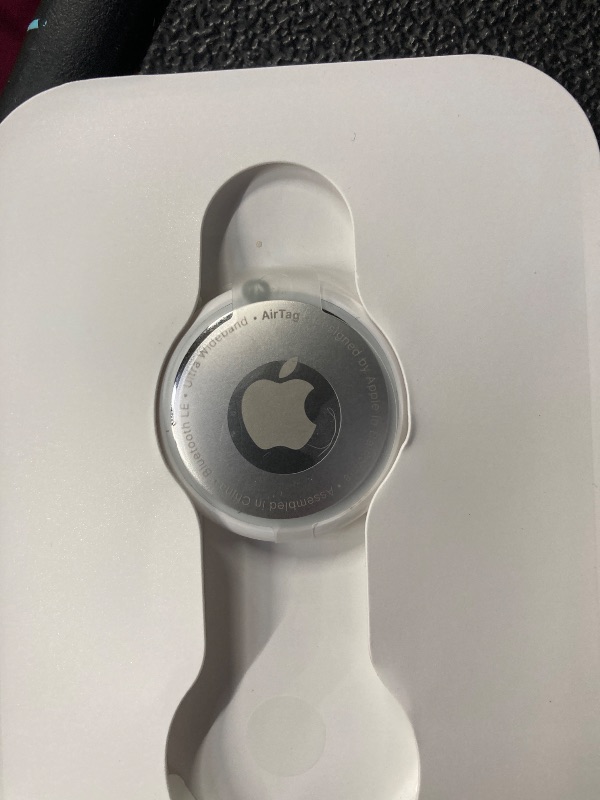 Photo 1 of ***ONLY 1 IN PACKAGE***Apple AirTag (1st Generation) - 1 Pcs. Keep Track of and find Your Keys, Wallet, Luggage, Backpack, and More. Simple one-tap Set up with iPhone or iPad, Bluetooth***ONLY 1 IN PACKAGE***