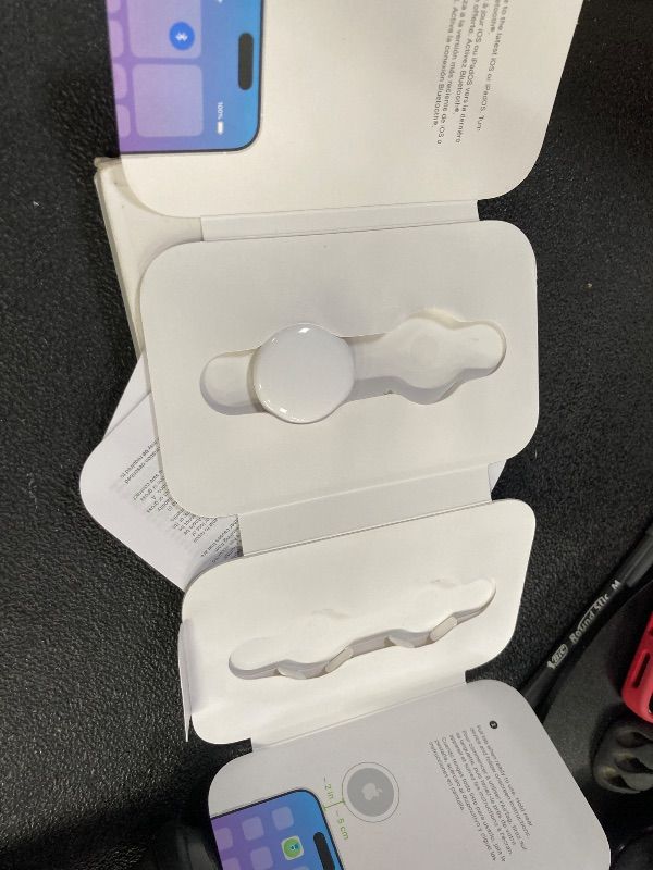 Photo 1 of ***ONLY 1 IN PACKAGE***Apple AirTag (1st Generation) - 1 Pcs. Keep Track of and find Your Keys, Wallet, Luggage, Backpack, and More. Simple one-tap Set up with iPhone or iPad, Bluetooth***ONLY 1 IN PACKAGE***