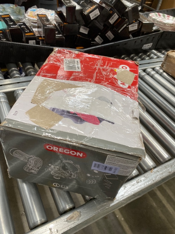 Photo 1 of **MISSING PARTS***Oregon Professional Compact 120-Volt Bench Grinder, Universal Saw Chain Sharpener, for All Chainsaw Chains (410-120)