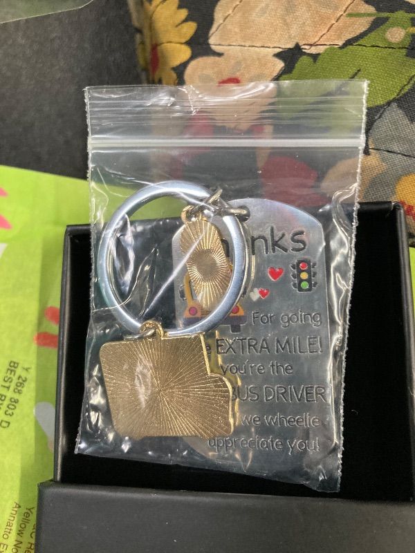 Photo 1 of **SIMILIAR**School Bus Driver Gifts Bus Driver Appreciation Gifts Valentine Gift Thank You Keychain Birthday Thanksgiving Day Christmas Stocking Stuffers Birthday Gift Retirement Custodian Appreciation Gift