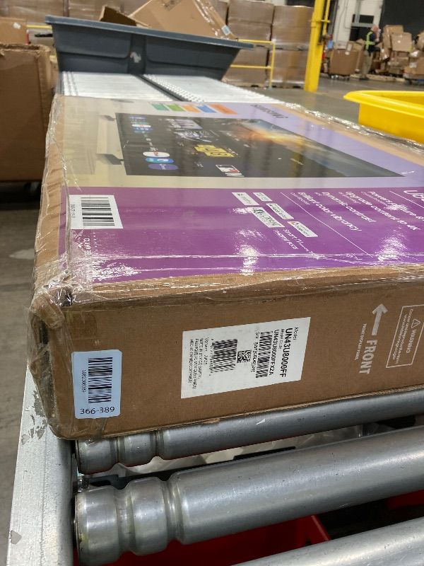 Photo 1 of ***NO REFUNDS OR RETURNS***Samsung 43-Inch Class Crystal UHD U8000F 4K Smart TV (2025 Model) Endless Free Content, Crystal Processor 4K, MetalStream Design, Knox Security, Alexa Built-in***NO REFUNDS OR RETURNS***