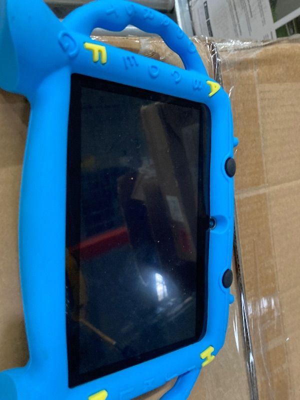View 2 of **NO BOX/NO CHARGER***MengDash Kids Tablet, 7 inch Tablet for Kids 3-10, Educational Learning Toddler Tablet Android 11, Touch Screen 3GB RAM+32GB ROM Storage, Google Play YouTube (Blue)