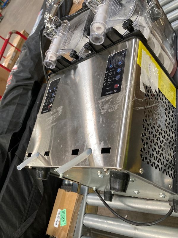 View 4 of ***PARTS ONLY/NO BOX****Slushy Machine for Home, 135oz x 2 Tank Slushie Machine for Commercial & Home Use, Margarita Machine with LED Lights 400W Fast Chill & Quiet for Restaurant Bar Cafes Food Truck, No Ice Needed