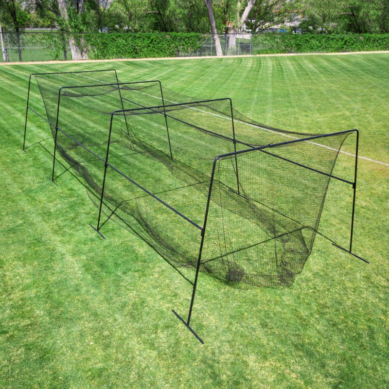 Photo 1 of *** PARTIAL SET***Skywalker Sports 40 Ft Collapsible Batting Cage, Indoor/Outdoor
