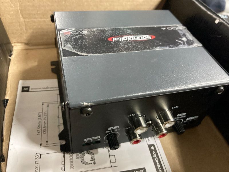 Photo 1 of ***PARTS ONLY** SounDigital EVO6 3000.1 Car Audio Amplifier 3000W RMS, Class D Monoblock, 1 Ohm Stable, Full Range, Compact Design, Built-in LPF/HPF, Bass Boost, MOSFET, Clip & Power On LED Indicators, SD3000.1-1D