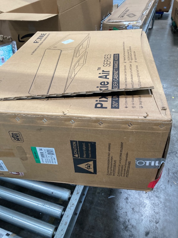 Photo 1 of ***It is used; it is unknown whether any parts are missing, and it is unknown whether it functions 100%.*****FOTILE Pixie Air UQS3001 30” Stainless Steel Under Cabinet Range Hood, 800 EQUIV. CFM Kitchen Over Stove Exhaust Vent with LED Lights Dual AC Moto
