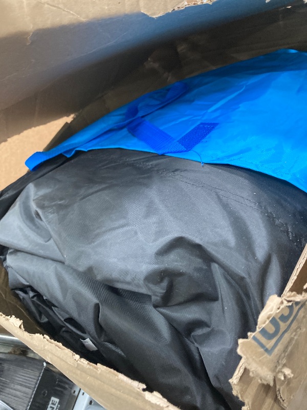 Photo 1 of ***It is used; it is unknown whether any parts are missing, and it is unknown whether it functions 100%.****WELLFUNTIME Inflatable Bouncy Castle & Bounce House with Slide, 15.3ft x 14.7ft, Jumping Castle with Blower, Dartboard, Dual Basketball Hoop, Dual