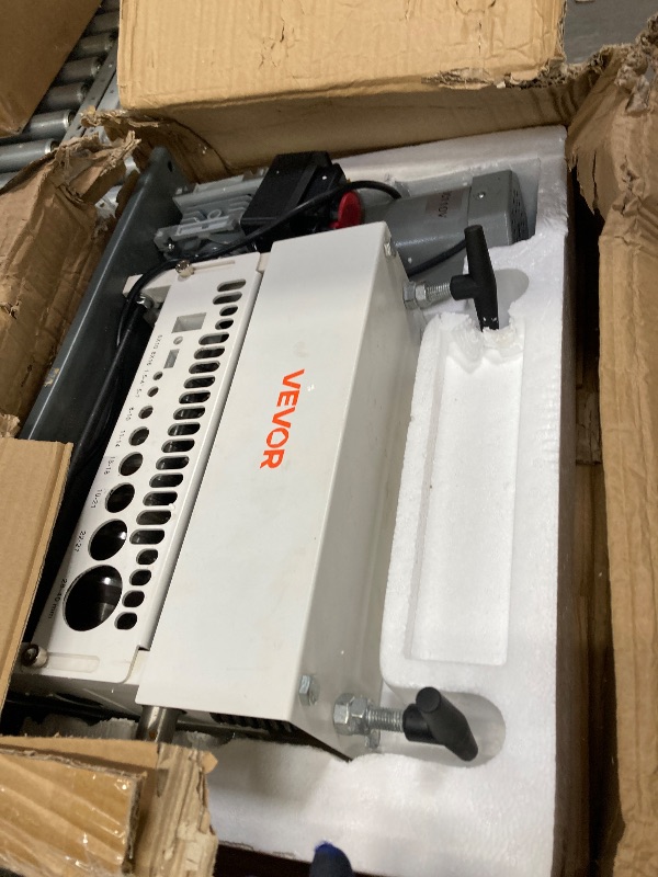 Photo 1 of ***It is used; it is unknown whether any parts are missing, and it is unknown whether it functions 100%.VEVOR Electric Wire Stripper Machine, 0.06-1.57 in, 11 Channel Automatic Copper Cable Stripper, 370W Wire Stripper Tool with Manual Hand Crank Mode, Em