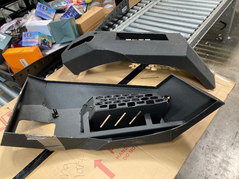Photo 1 of ****This item is used; it is unknown whether any parts are missing, whether it functions 100%, or if it is merely similar to the original.*****LU Tundra Steel Front and Rear Bumper With Winch Plate&Lights?Black Texture?