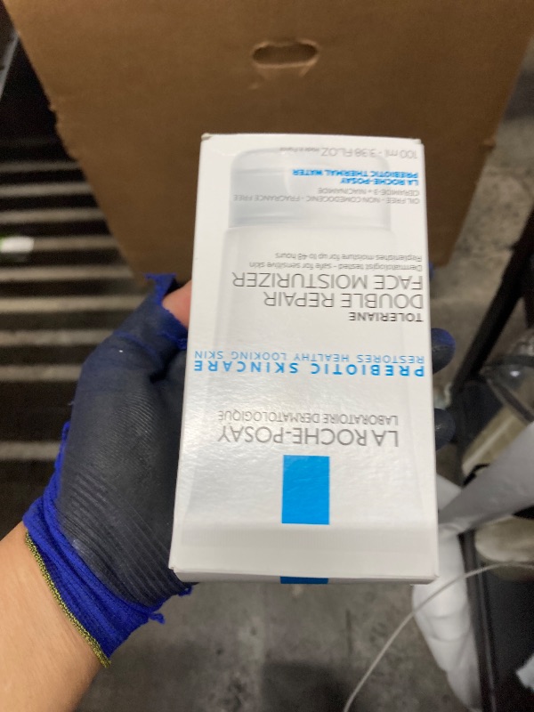 Photo 1 of **BB 11/2028***La Roche-Posay Toleriane Double Repair Face Moisturizer, Daily Moisturizer Face Cream with Ceramide and Niacinamide for All Skin Types, Oil Free, Fragrance Free