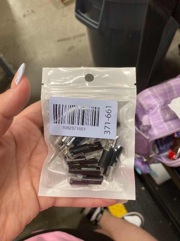 Photo 1 of 1 Pin Low Voltage Wire Plug-in Connector for 16-18 AWG, 12pcs 1 Wire Quick Disconnect Electrical Connectors with Locking Buckle, No Wire Tripping Solderless for Automotive, LED Lights, DIY Projects