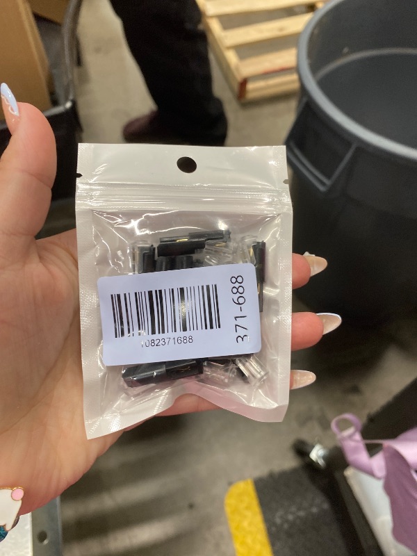 Photo 1 of 1 Pin Low Voltage Wire Plug-in Connector for 16-18 AWG, 12pcs 1 Wire Quick Disconnect Electrical Connectors with Locking Buckle, No Wire Tripping Solderless for Automotive, LED Lights, DIY Projects