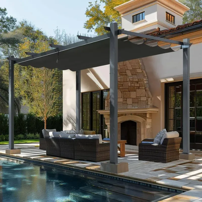 Photo 1 of  10 ft. x 13 ft. Outdoor Patio Pergola