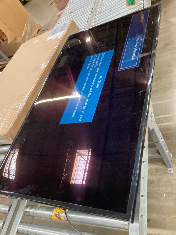 Photo 1 of **** NO RETURN/ NO REFUND*****  PARTS ONLY *****

Samsung 65-Inch Class OLED S95F 4K Glare Free Smart TV (2025 Model) NQ4 AI Gen3 Processor, HDR Pro, Motion Xcelerator 164Hz, Dolby Atmos, Samsung Vision AI, Alexa Built-in