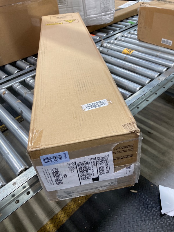 Photo 1 of ***HAS CRACKS AND COLOR DAMAGE**Lasko Oscillating Tower Fan with Remote, Quiet Floor Fans for Bedroom, 42", Woodgrain and Grey, T42954