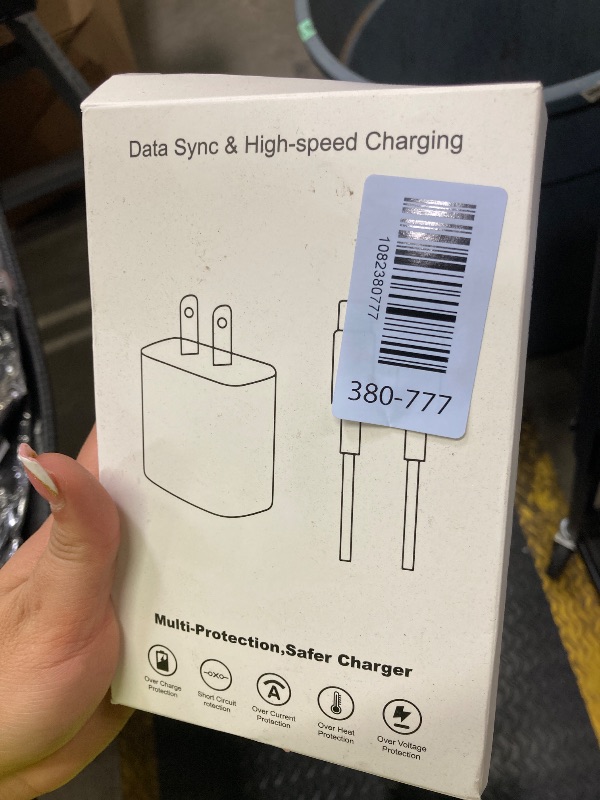 Photo 1 of ?Apple MFi Certified?Fast Charger iPhone,Fast i Phone Charging Cord 3Pack i Phone Charger Fast Charging Plug Block 6FT USB C to Lightning Cable for iPhone 14/14 ProMax/Plus/13 Mini/12/11/XR/XS,AirPods