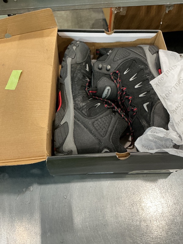 Photo 1 of !!DIRTY USED!!FINAL SALE!!
SHULOOK Men's Waterproof Hiking Boots Non-Slip Lightweight Outdoor Mid Top Ankle Boot Breathable Hiker Trekking Shoes
