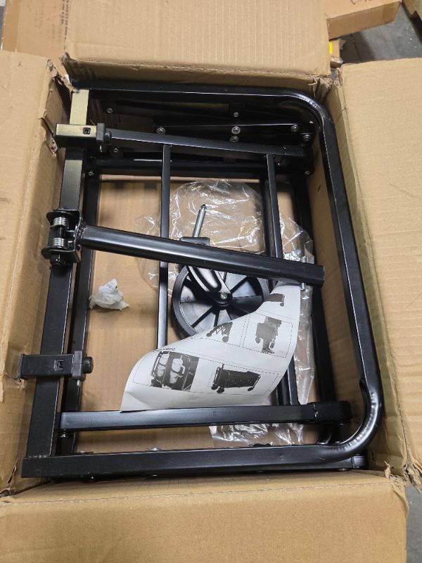 Photo 1 of ***FRAME ONLY*** ons Carts Foldable, Collapsible Wagon, Foldable Wagon Cart with Wheels, Folding Wagons for Beach Camp Sports Garden, 2 Cup Holders/Lightweight Portable/Black/360 LBS