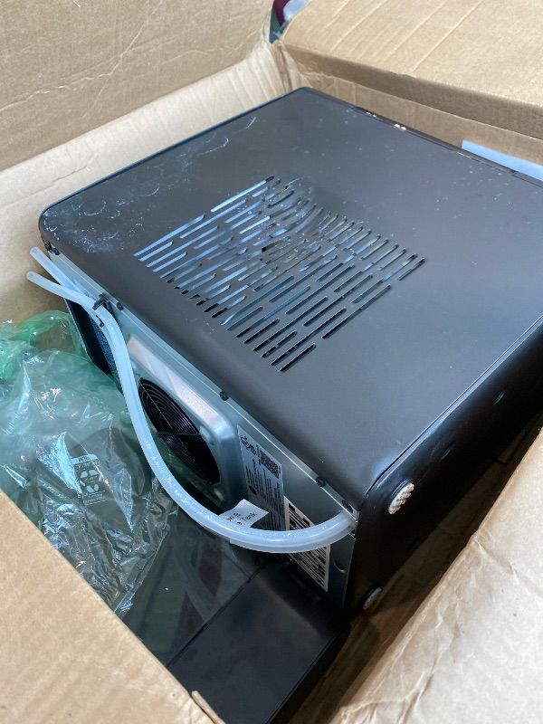 Photo 1 of [USED] [DAMAGED] [NONFUNCTIONING] GE Profile Opal 2.0 Ultra Nugget Ice Maker with .75 Gallon Side Tank and Scale Inhibiting Filter, Scoop Included, 38 lbs in 24 Hours, Pellet Ice Machine with WiFi & Smart Connected, Black