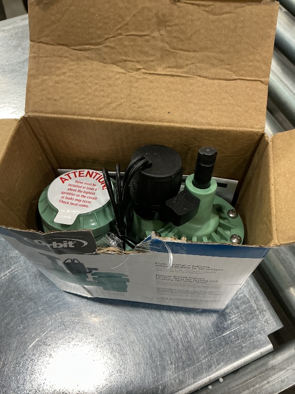 Photo 1 of 1-Pack Orbit 57623 3/4" FPT 100 Series Anti-Siphon Automatic Sprinkler Valve with Flow Control