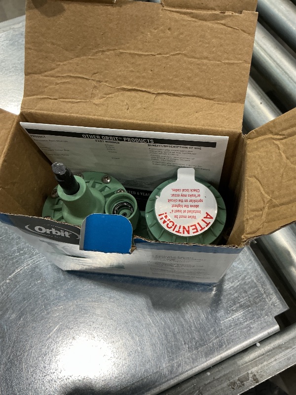 Photo 1 of 1-Pack Orbit 57623 3/4" FPT 100 Series Anti-Siphon Automatic Sprinkler Valve with Flow Control