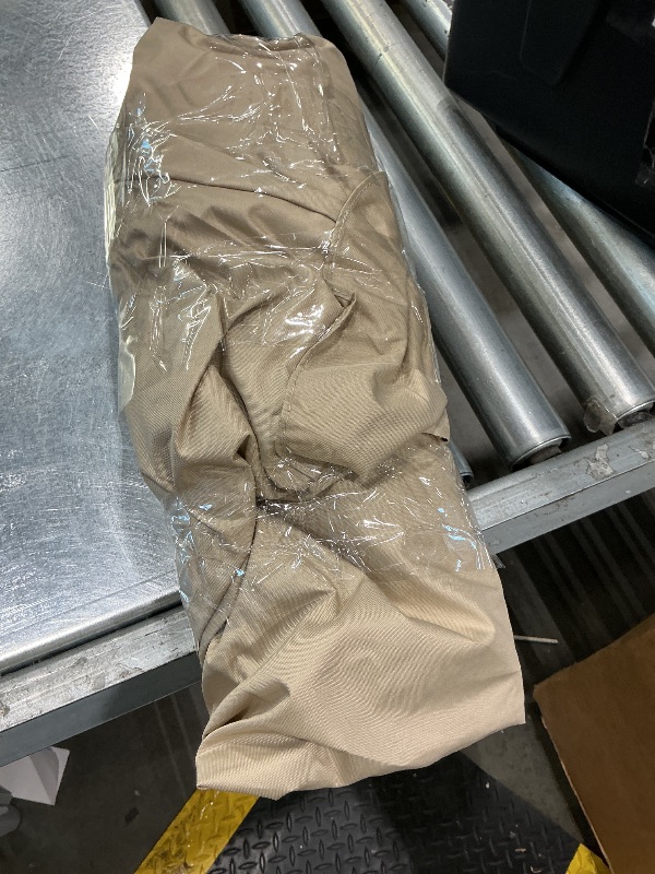 Photo 1 of ***SEE COMMENTS*** Heavy Duty Tan Poly Tarp Multipurpose Protective Cover - Durable, Waterproof, Weather Proof, Rip and Tear Resistant - Extra Thick 12 Mil Polyethylene - by Xpose Safety