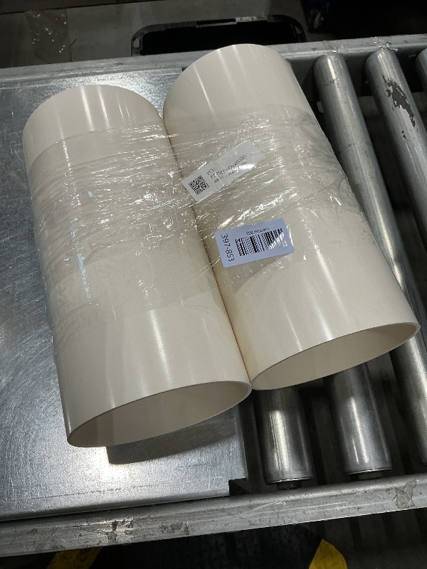 Photo 1 of ***MEASUREMENTS UNKNOWN***  PVC Pipe Long Sch40 Furniture Grade for Home,Farm,Garden,Workshop White 2 Pack