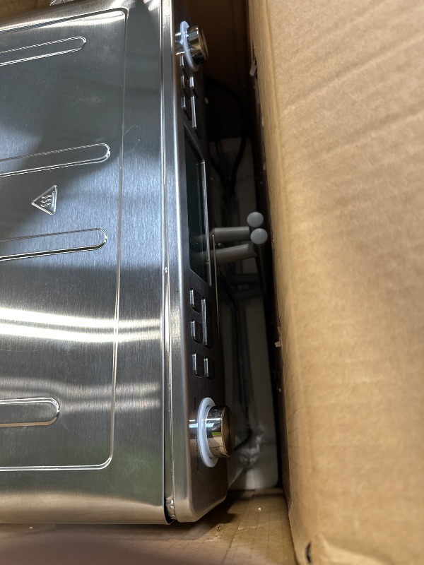 Photo 1 of **** AS IS ALL SALES FINAL ****Emeril Lagasse Dual Zone 360 Air Fryer Oven Combo with French Door, 25 QT Extra Large, Cook Two Foods in Different Ways, Up to 60% Faster from Frozen to Finish, Pizza Stone Accessory