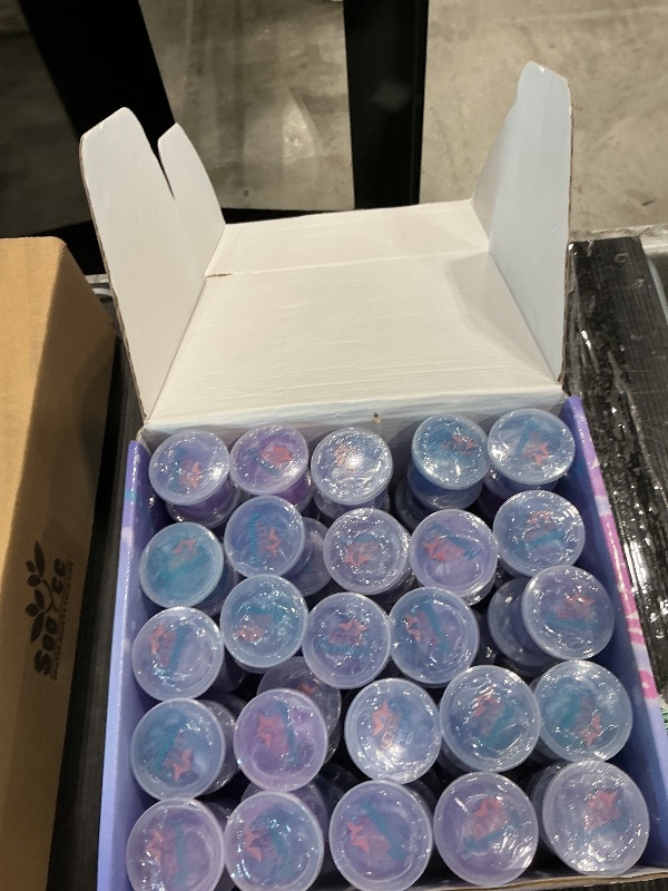 Photo 1 of 100 Pack Mermaid Slime Bulk for Kids, Mermaid Theme Slime Party Favors, Birthday Supplies, Goodie Bag Treat, Basket Filler, Class Prizes for Girls Boys