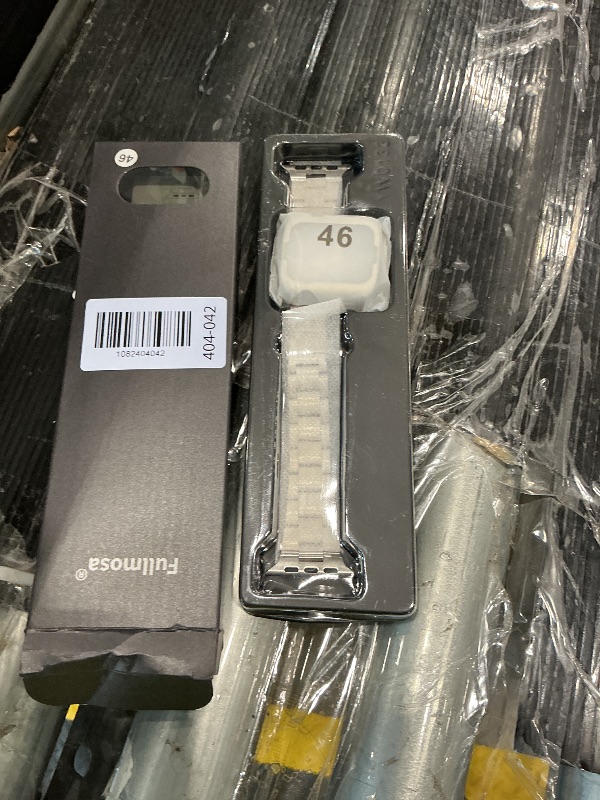 Photo 1 of **UNKNOWN IF MISSING PARTS**
Fullmosa No Tools Needed Compatible with Apple Watch Bands for Women Men 46mm Series 11 10, Metal Strap Stainless Steel Wristband with Case for iWatch, Silver