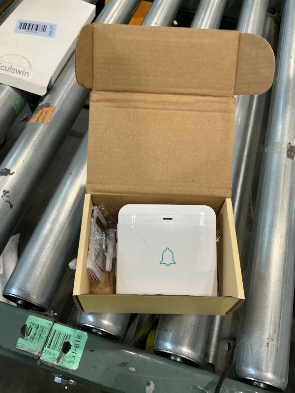 Photo 1 of ***MISSING PARTS*** AVANTEK Wireless Door Bell, CW-21 Mini Waterproof Wireless Doorbell Operating at Over 1000 Feet, 2 Remote Buttons Can Have Different Tones, 52 Melodies, CD Quality Sound and LED Flash