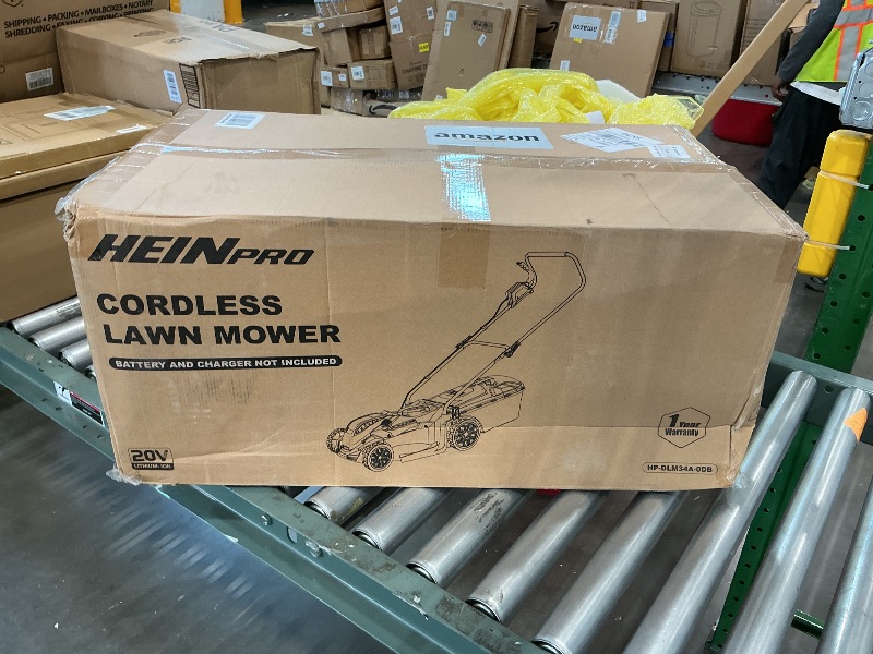 Photo 1 of ****CHECKED 7/19/25 - SOLD AS IS/ NO RETURNS - SALE FINAL - FOR PARTS ONLY****14" Cordless Lawn Mower Compatible with Dewalt 20V MAX Battery