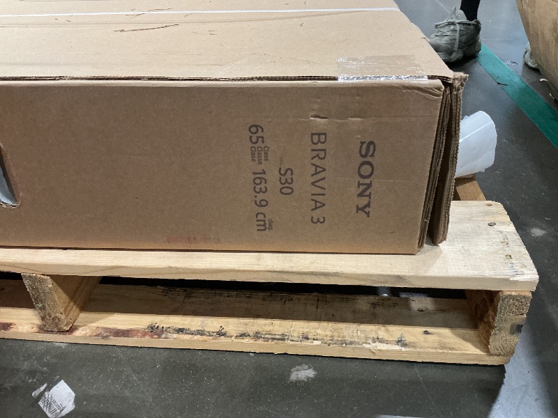 Photo 1 of ****CHECKED 7/19/25 - SOLD AS IS/ NO RETURNS - SALE FINAL - FOR PARTS ONLY****Sony BRAVIA 3 II 43 Inch 4K HDR LED Smart Google TV with Gemini, XR Processor with AI Technology, Dolby Vision/Atmos, 120Hz Television, Exclusive Features for PS5, K-43XR30M2, 2