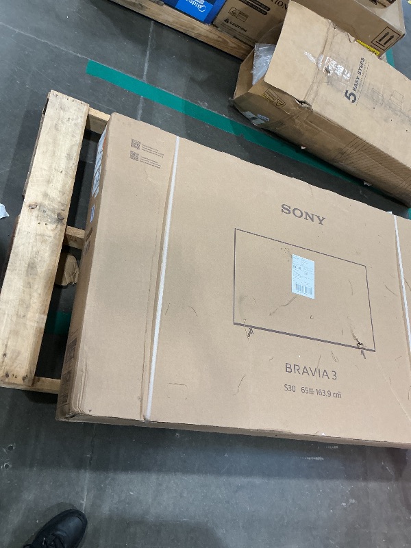 Photo 1 of ****CHECKED 7/19/25 - SOLD AS IS/ NO RETURNS - SALE FINAL - FOR PARTS ONLY****Sony BRAVIA 3 II 43 Inch 4K HDR LED Smart Google TV with Gemini, XR Processor with AI Technology, Dolby Vision/Atmos, 120Hz Television, Exclusive Features for PS5, K-43XR30M2, 2