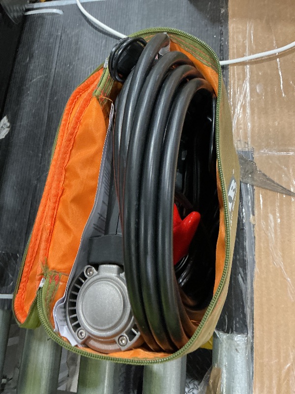 Photo 1 of [UNTESTED] VIAIR 88P - 00088 Portable Compressor Kit with Alligator Clamps, Tire Inflator, Tire Air Pump, 12V, 120 PSI, for Up to 33 Inch Tires