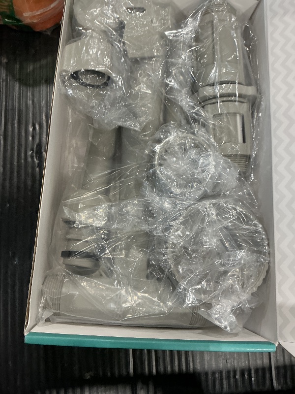 Photo 1 of [Patent Pending] 2025 Upgrade Pool Fountain - Dual Spray Water Fountains for Above Ground/Inground Pools, 2-in-1 Adjustable Waterfall Pool Sprinkler Fountain