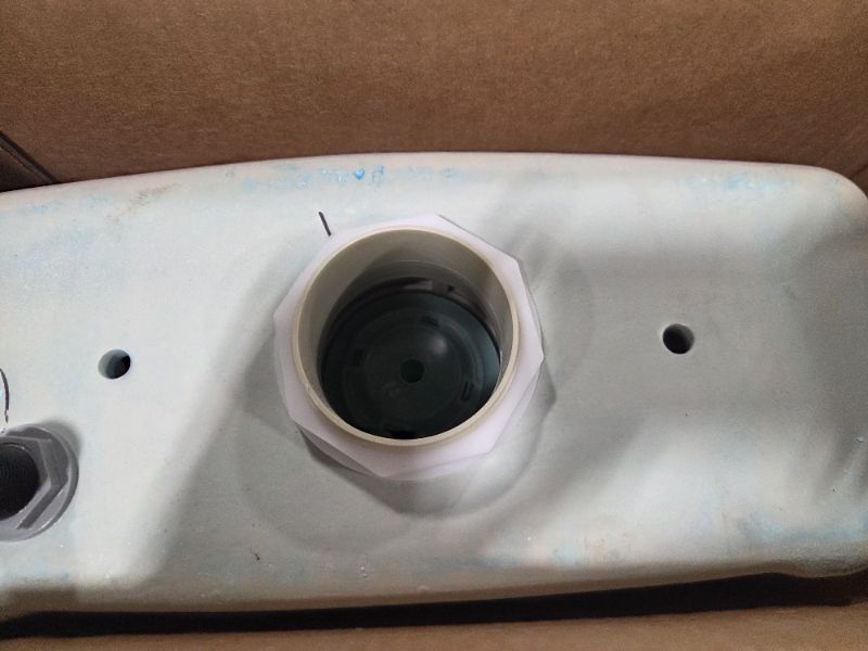 Photo 1 of ***PARTIAL SET/ONLY TANK AND LID*** TOTO Drake Two-Piece Elongated 1.28 GPF TORNADO FLUSH Toilet with CEFIONTECT and SoftClose Seat, WASHLET+ Ready, Cotton White - MS776124CEG#01