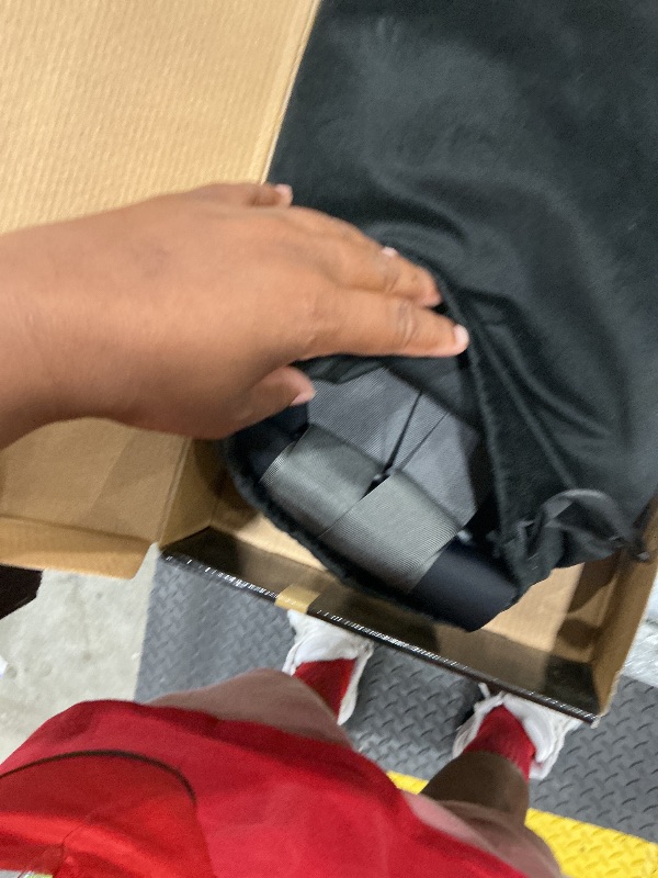 Photo 1 of ***MISSING CHARGING CABLE*** Portable Heating Pad with Massager for Back Pain Relief, Cordless Smart Voice Lower Back Massager, Heated Back Brace, Birthday Gift for Dad Mom Women Men, 2500mAh Battery, 5 Heat Auto-Off 38"