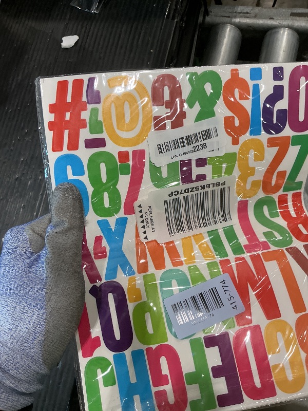 Photo 1 of 1000 Pcs Letter Stickers, 20 Sheets Alphabet Stickers 2 Inch Large Vinyl Waterproof Self Adhesive Sticker Number Letters for Mailbox Water Bottles Scrapbooking Sign DIY Crafts Decor (Multicolor)